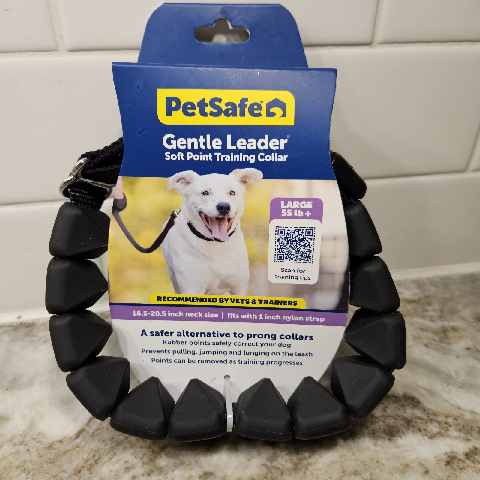 PetSafe Soft Point Training Collar for Dogs (Large) Prong Collar Alternative