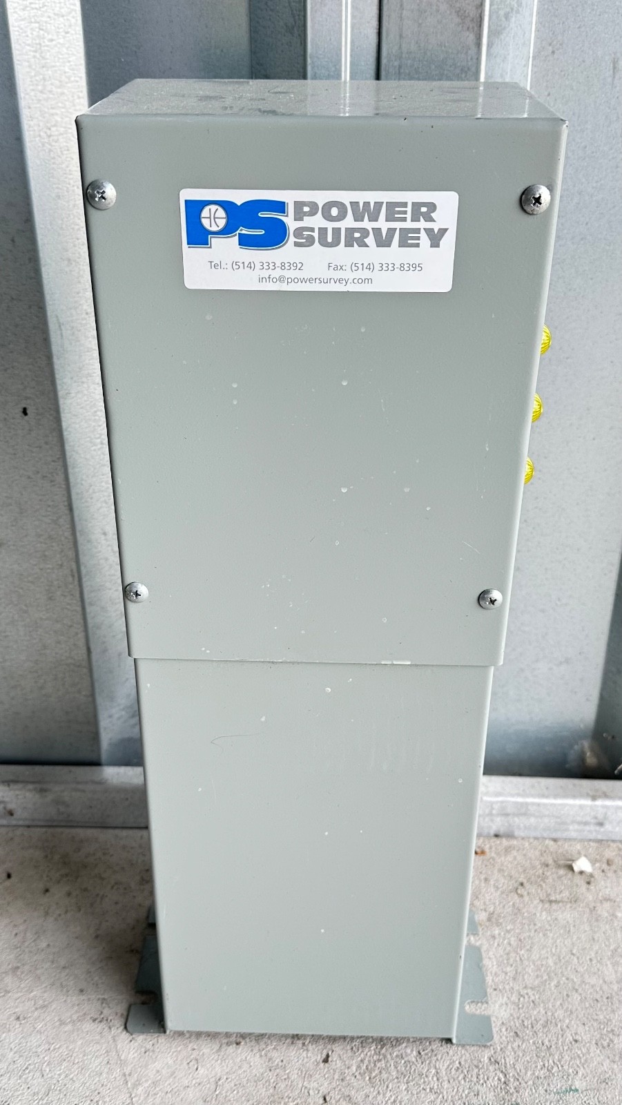 PS Power Survey 480 Volts 3 Phase 20 KVAR Capacitor PS4P20A