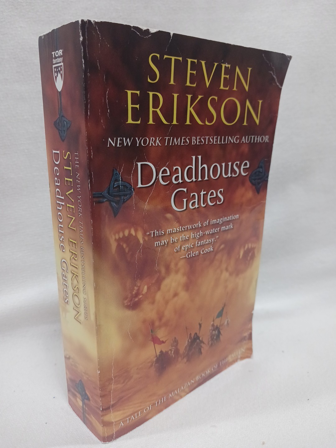 Deadhouse Gates Steven Erikson Malazan Book of the Fallen #2 PB UNCREASED Spine