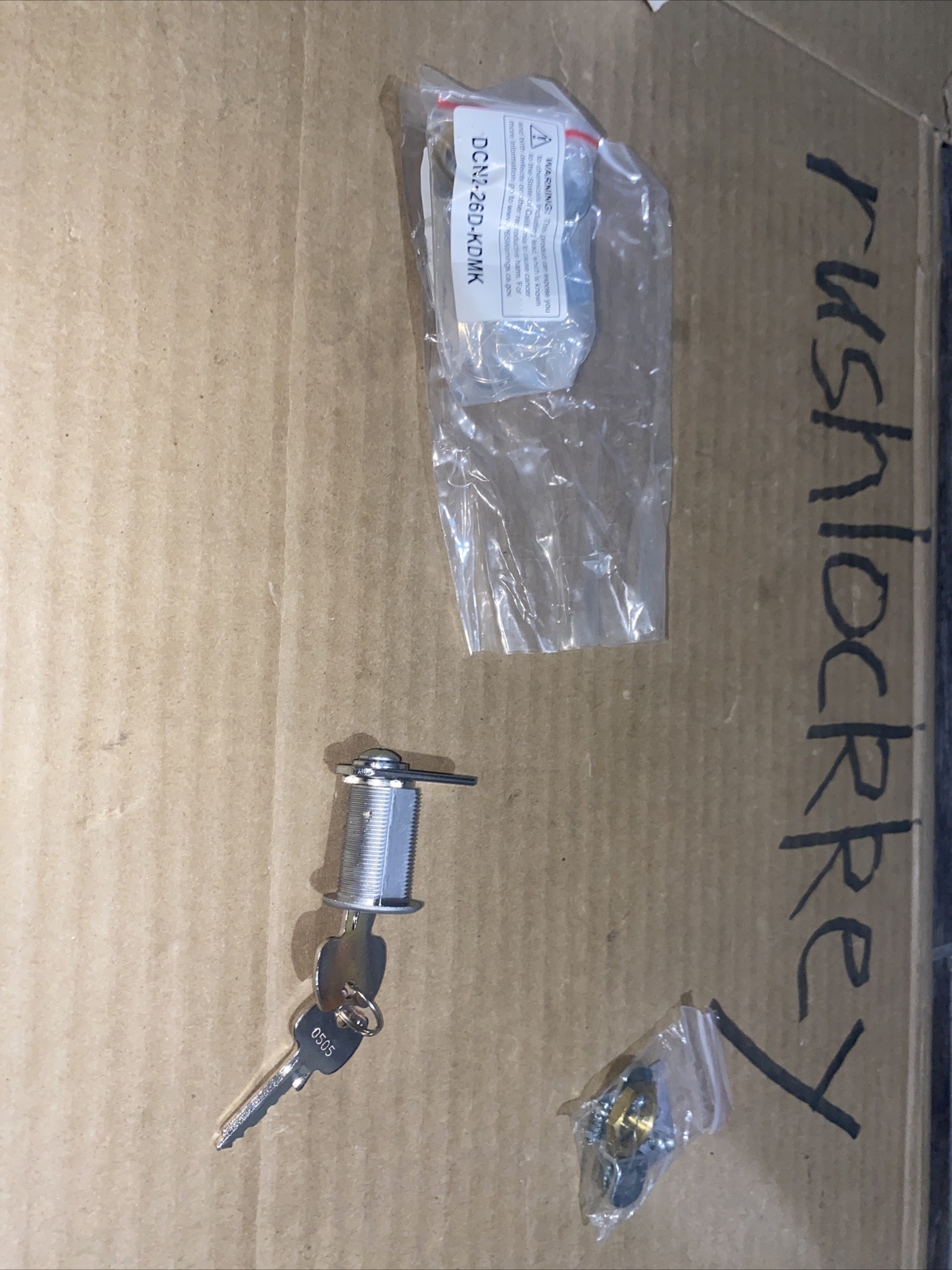Brand New-Open Box-Lot Of 2 Olympus Lock DCN2-26D-KDMK Camlocks