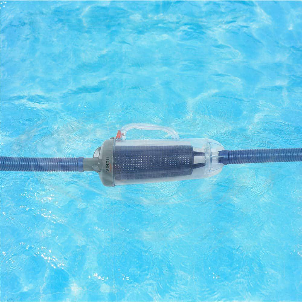 Leaf Canister with Plastic Mesh Basket Leaf Trap for Automatic Pool Vacuum Clean