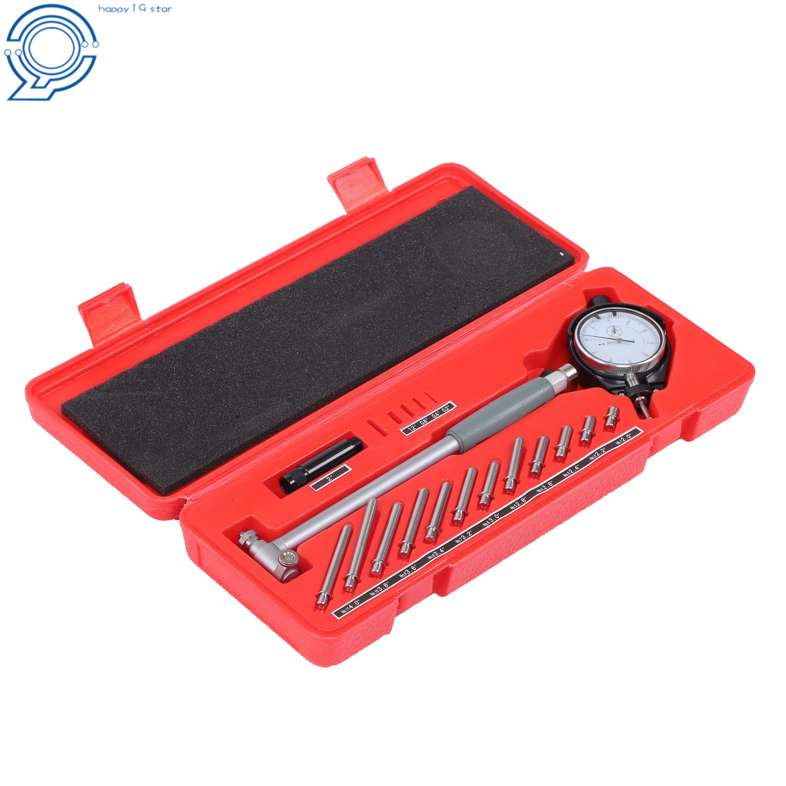 2-6" Dial Bore Gage Gauge .0001" Engine Cylinder Measuring Hole New