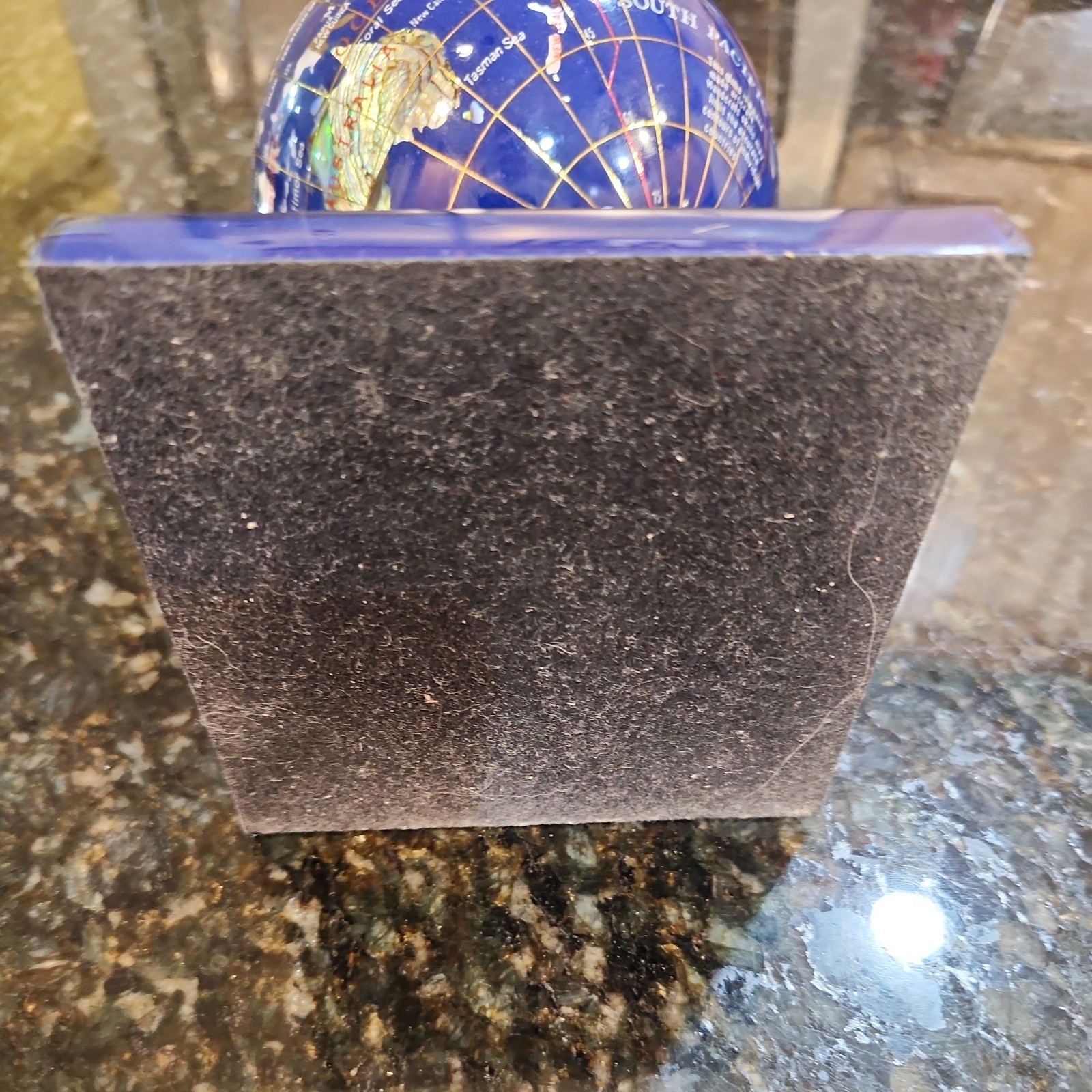 Small Lapis Gemstone Globe