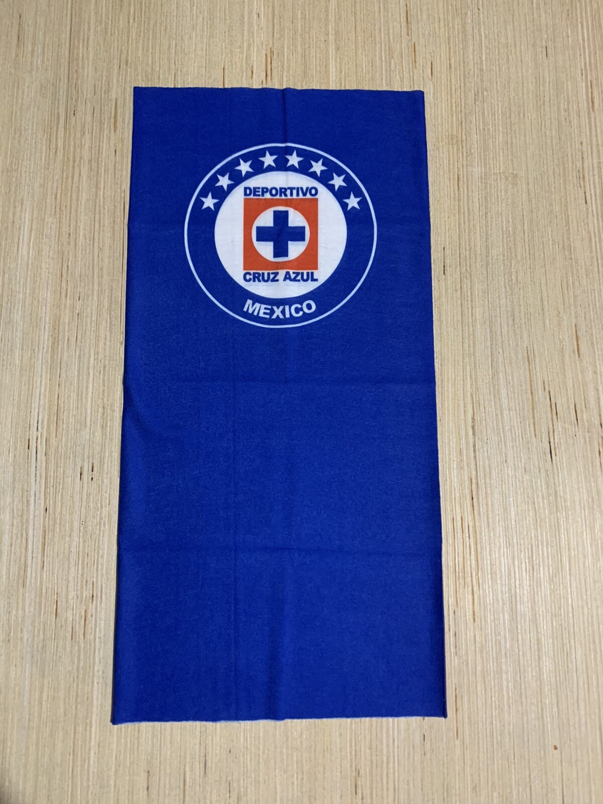 Cruz Azul Liga MX Neck Gaiter Face Mask Bandana Multi-Use Tube Scarf
