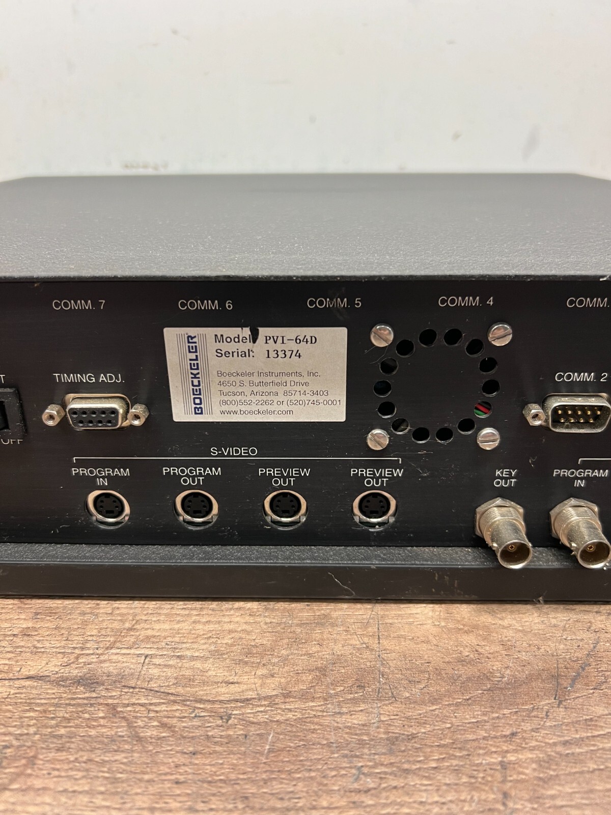 Pointmaker PVI-64D Professional Broadcast Video Marker