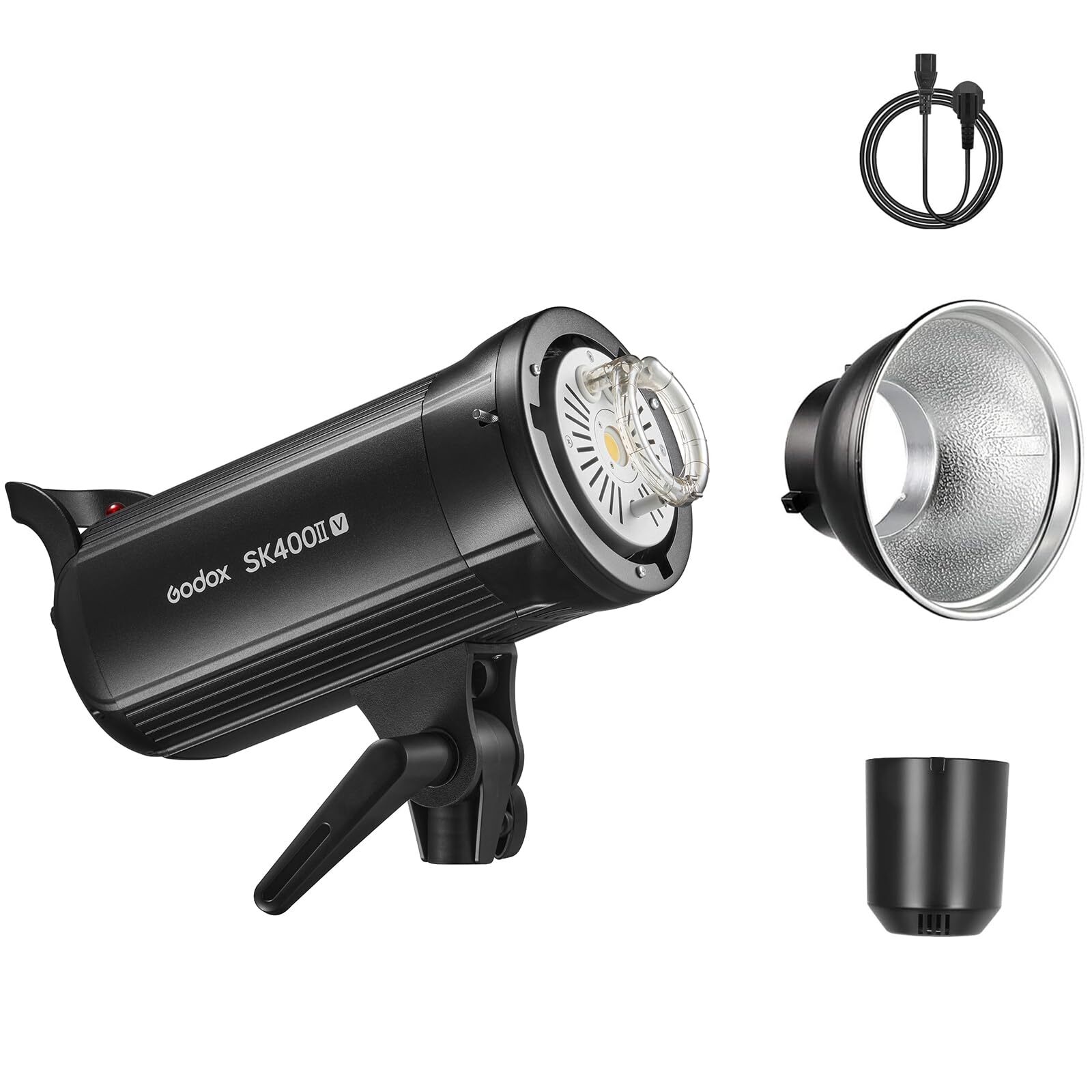 US Godox 400W SK400II Studio Flash Stroble Head+ 120cm Softbox 2.8m Light Stand