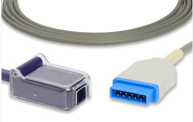 2021406-001 - GE - SpO2 INTERCONNECT CABLE- NELLCOR OXIMAX compatible 10ft - NEW