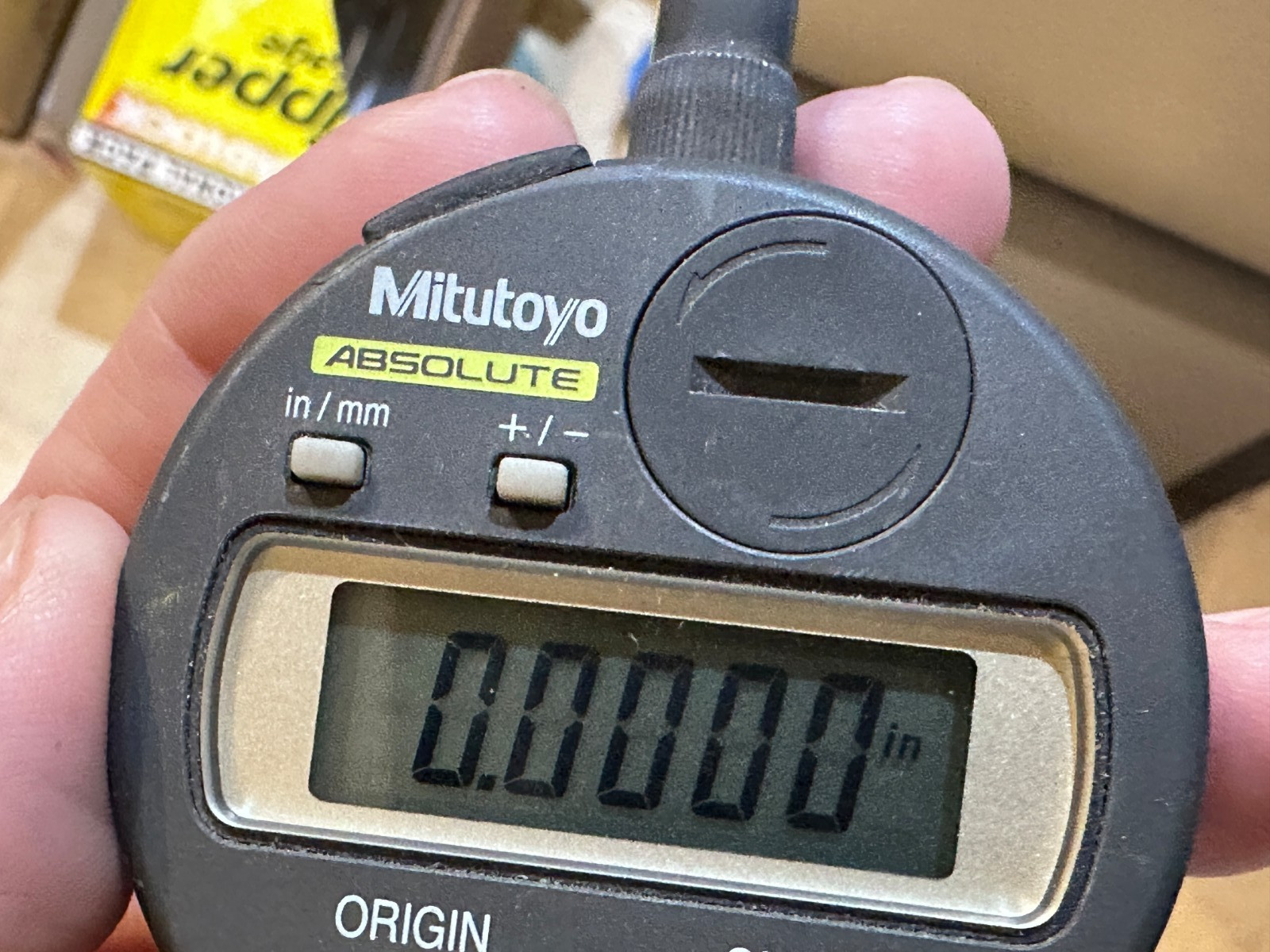 Mitutoyo Absolute Digital Indicator 543-683 Model ID-S1012E