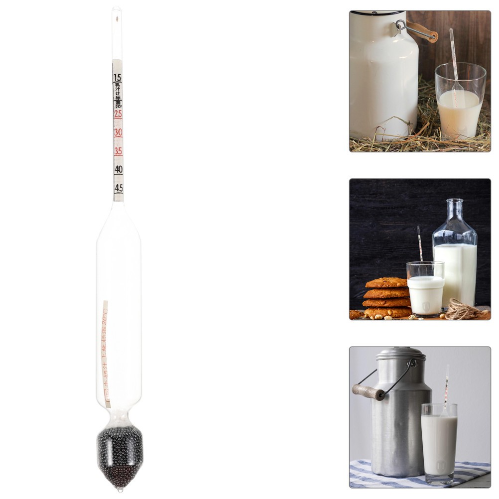 4 Pcs Dairy Density Meter Kitchen Hydrometer Lactate for Beginners