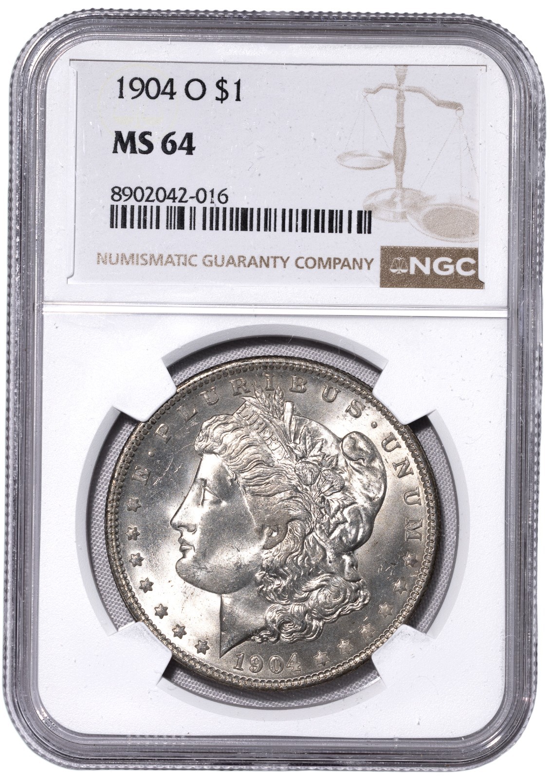 1904-O MS64 NGC Morgan Silver Dollar $1 Looks GEM BU!