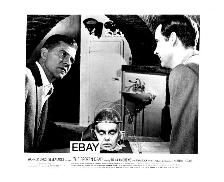 THE FROZEN DEAD 1966 ORIGINAL NAZI HORROR MOVIE PHOTO #2 D ANDREWS HITLER