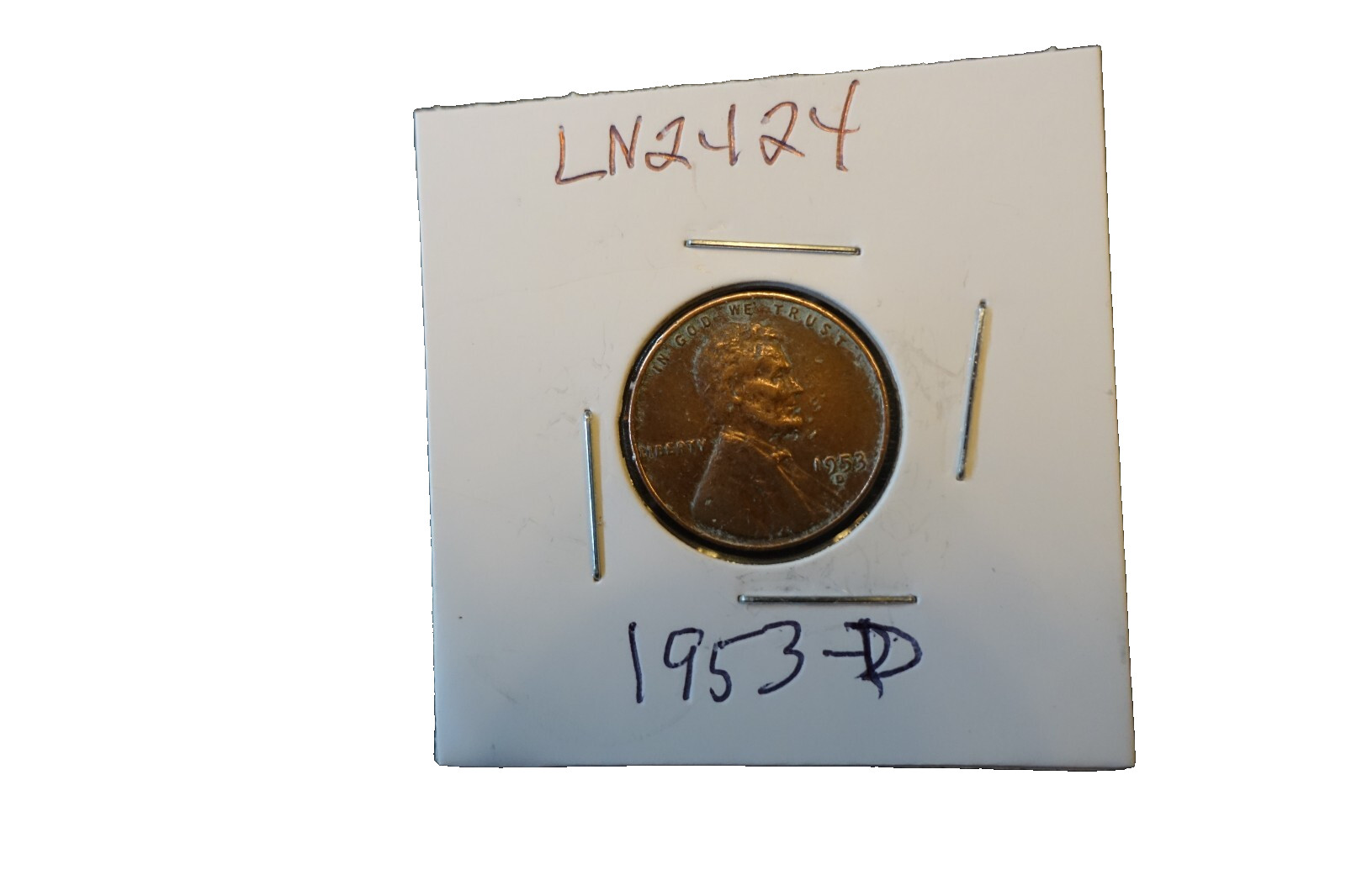 1953-D 1 cent Lincoln  Penny