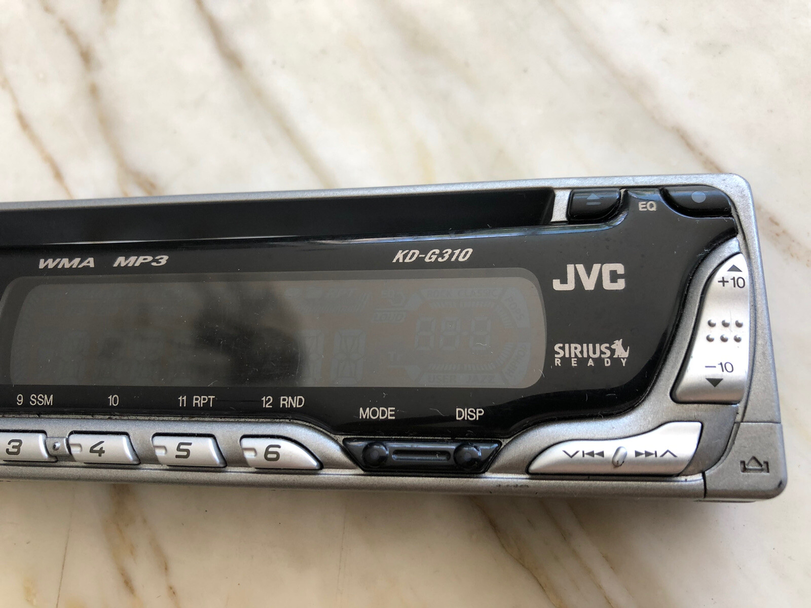 JVC KD-G310 STEREO DETACHABLE JVC KD-G310 FACEPLATE ONLY OEM🟠