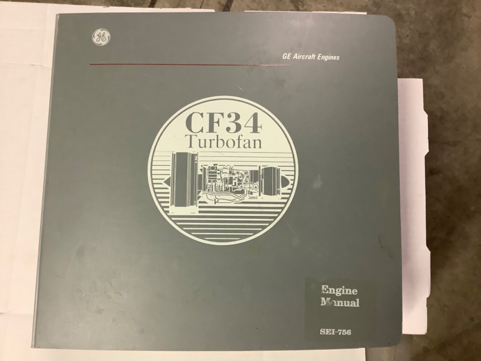 GE CF34 Turbofan Engine Manual