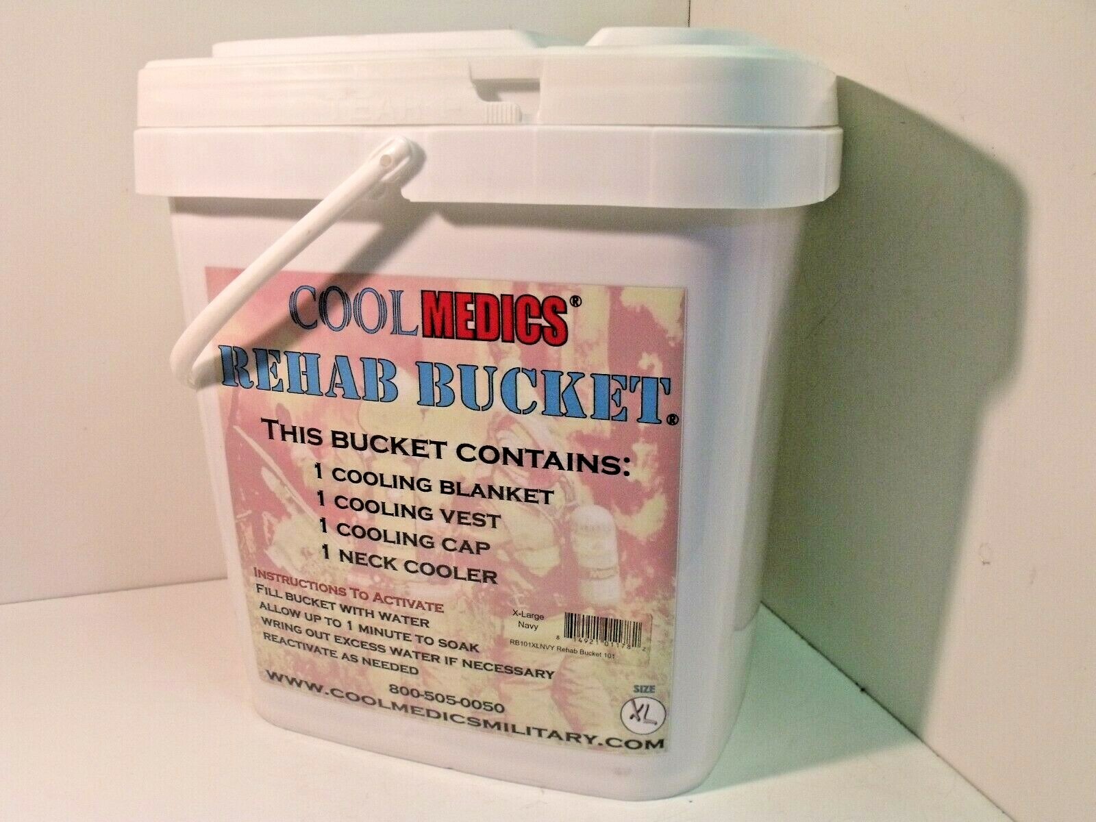 New Cool Medics RB101XLNVY Rehab Bucket 101:  Size XL, Color Navy Blue