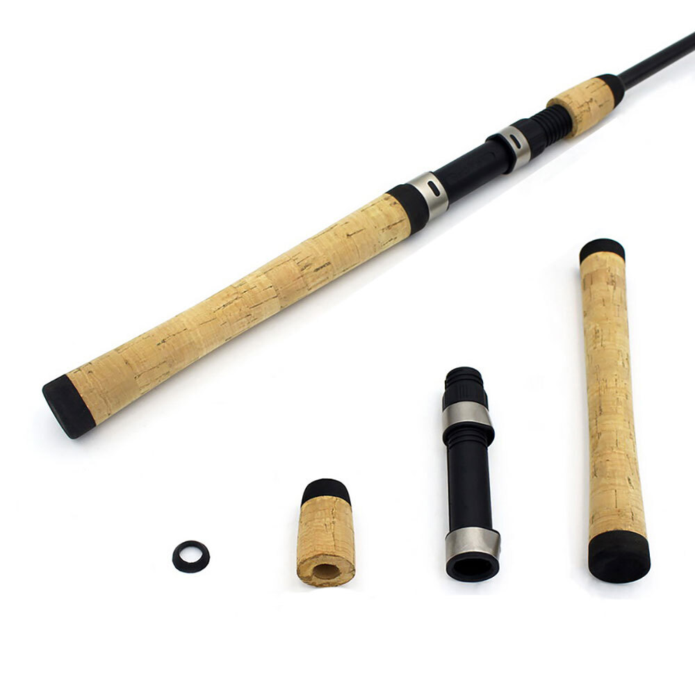 Composite Cork Spinning Fishing Rod Handle for Rod Building Grip with Reel Seat*