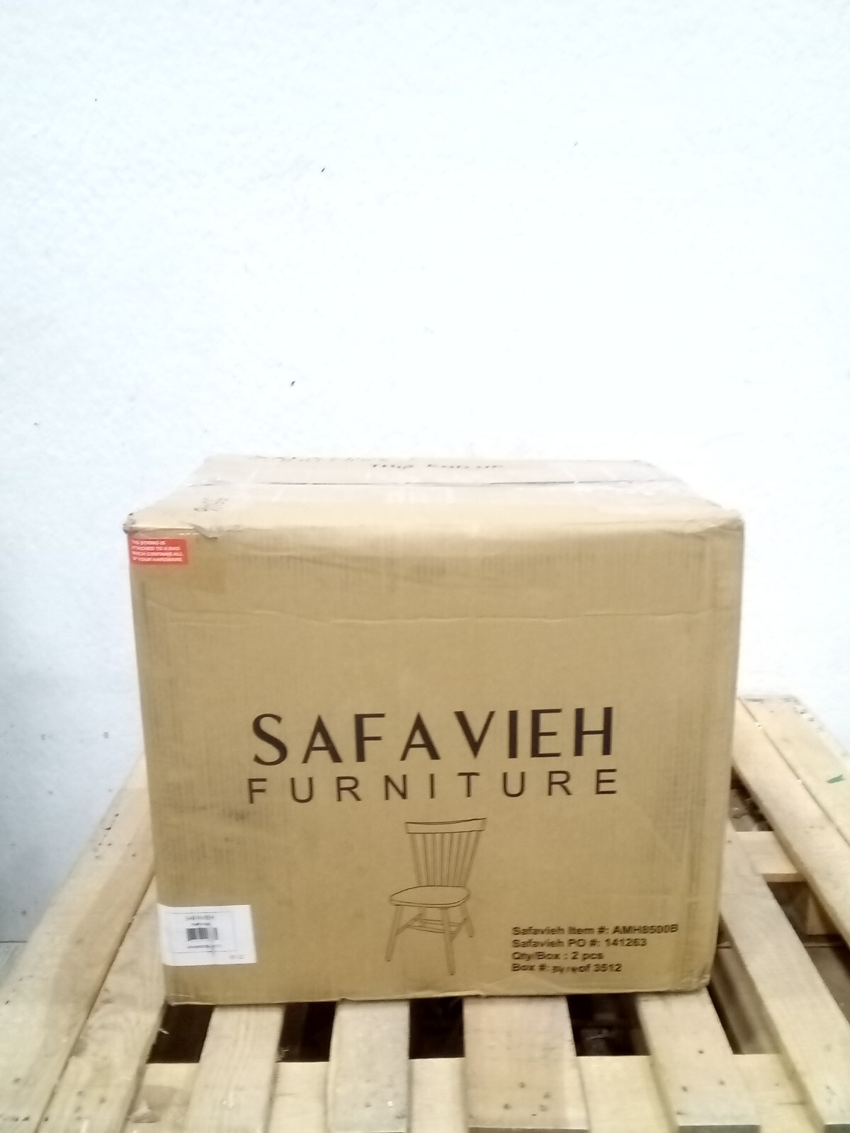 Safavieh Spindle Dining Chair ( Set Of 2), Reduced Price 2172722590 AMH8500B