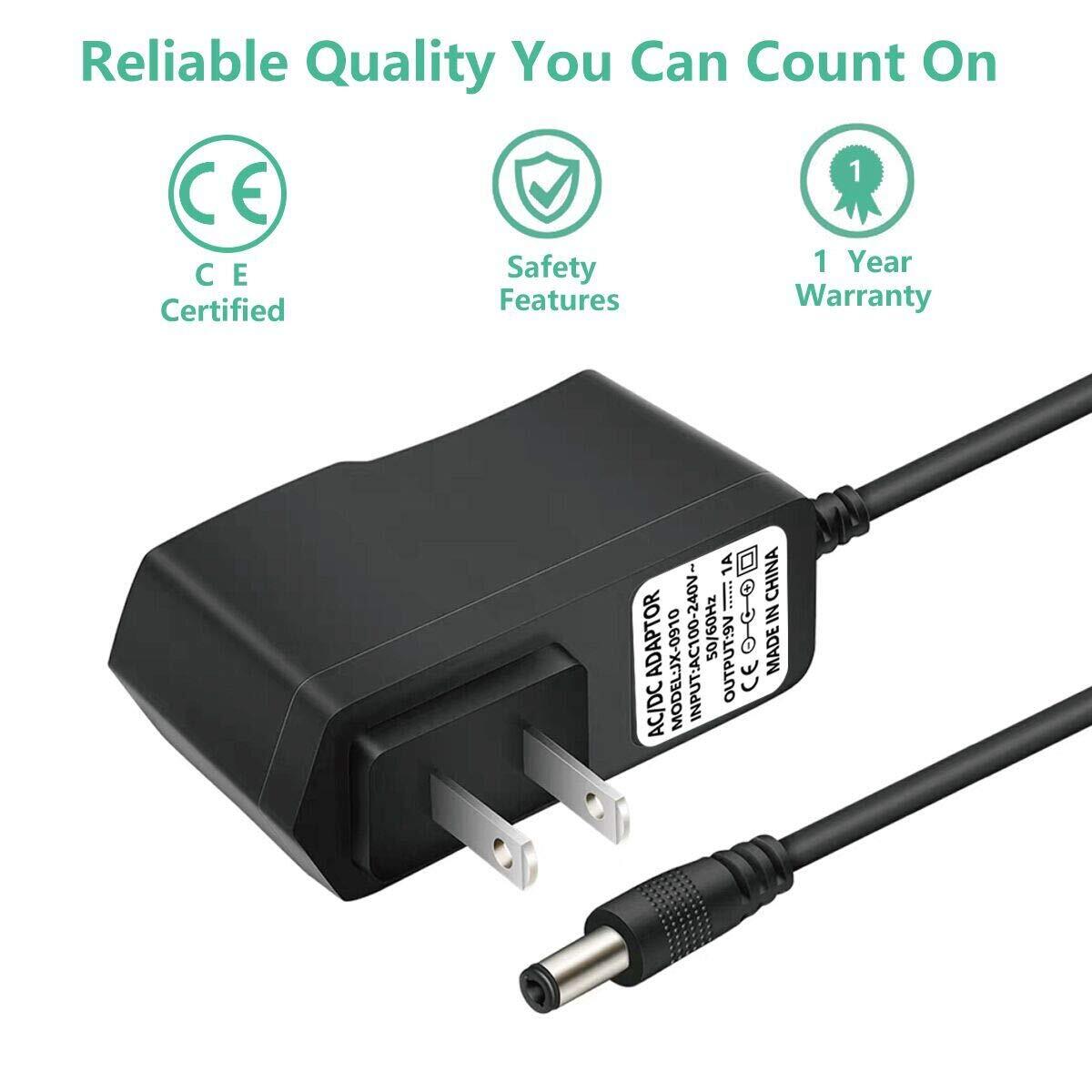 AC Replacement Adapter Charger for Digitech RP100 RP150 RP200 RP300 RP350 RP3...