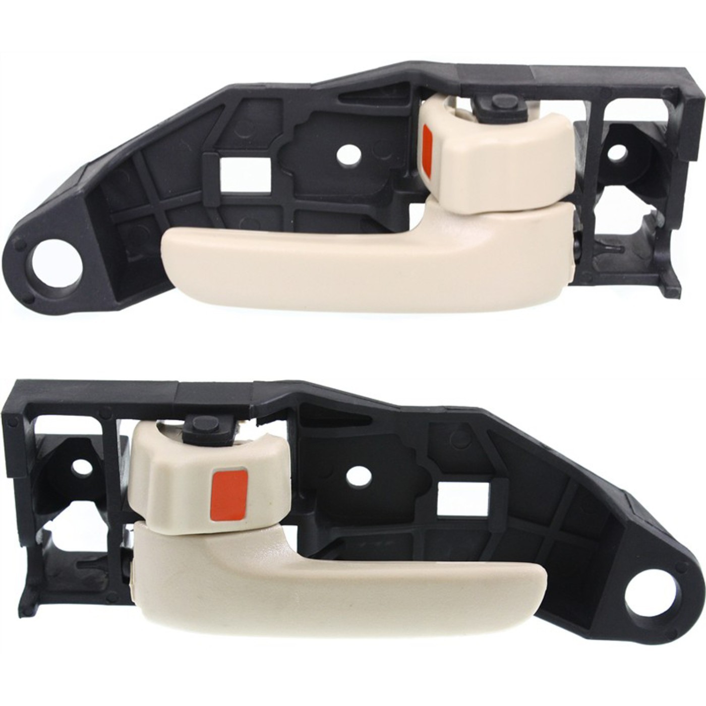 Front Interior Door Handle Set For 1999-03 Toyota Solara Beige Coupe Convertible