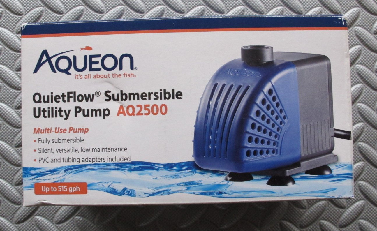 Aqueon QuietFlow Submersible Utility Pump AQ2500