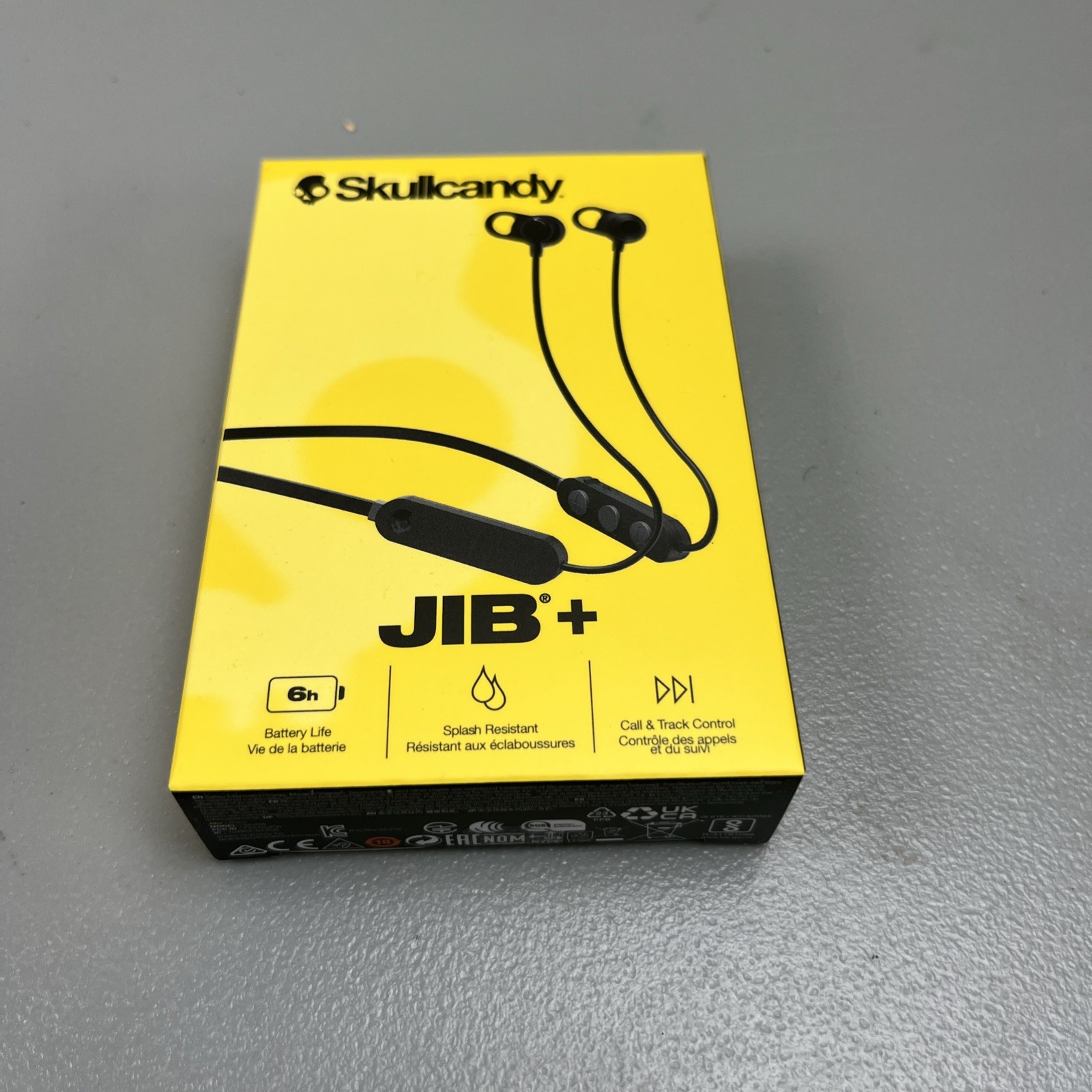 Skullcandy Jib+ Bluetooth Wireless Earbud Headphones S2JPW  Black Brand New