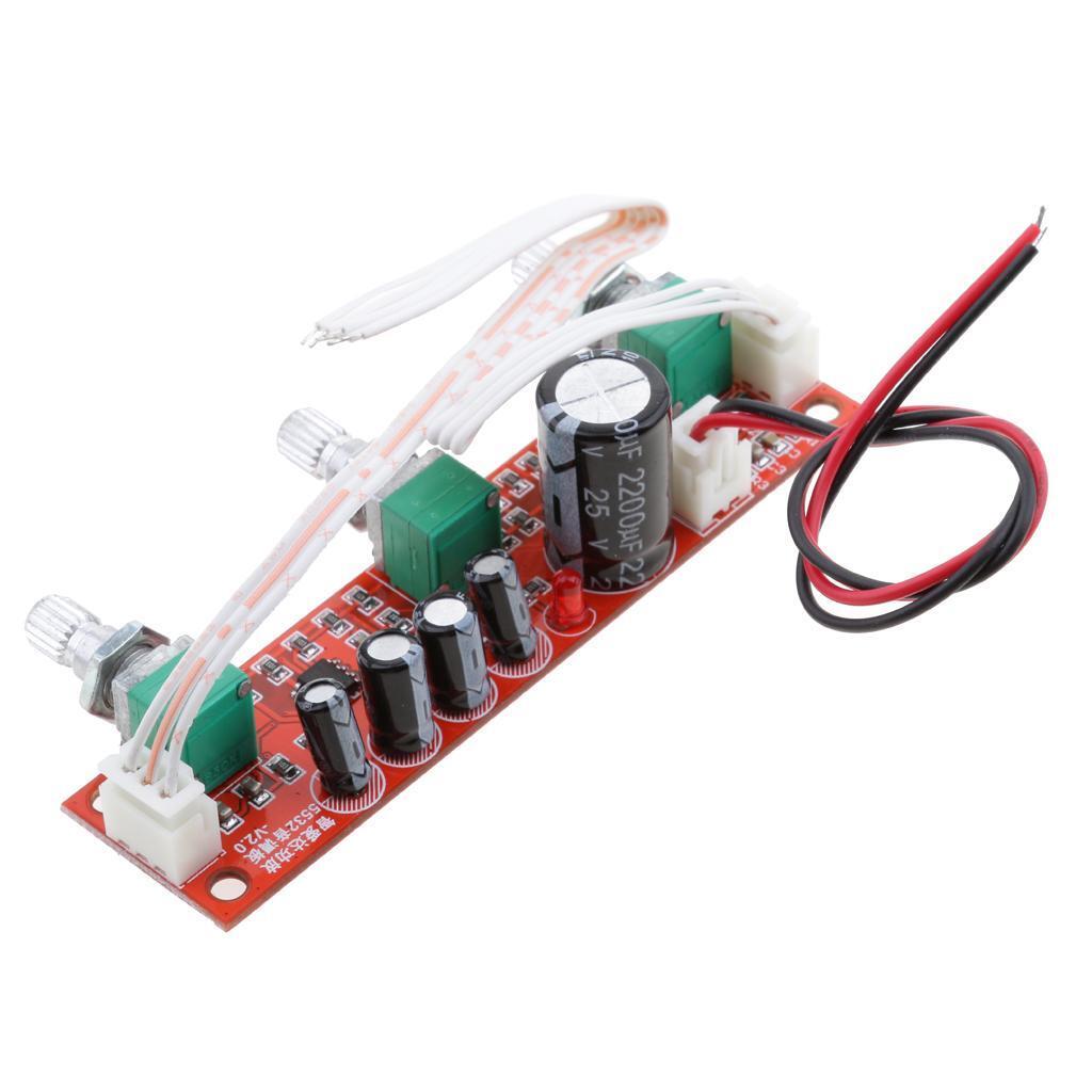 NE5532 Amplifier Preamp Sound Processor Adjustment