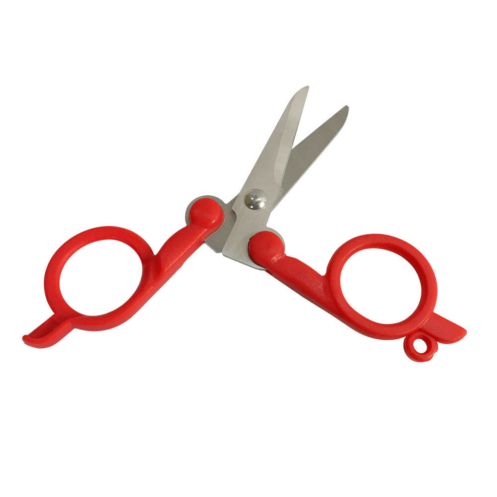 3 Pc Assorted Scissors Set Kitchen Scissors Mini Foldable Scissors
