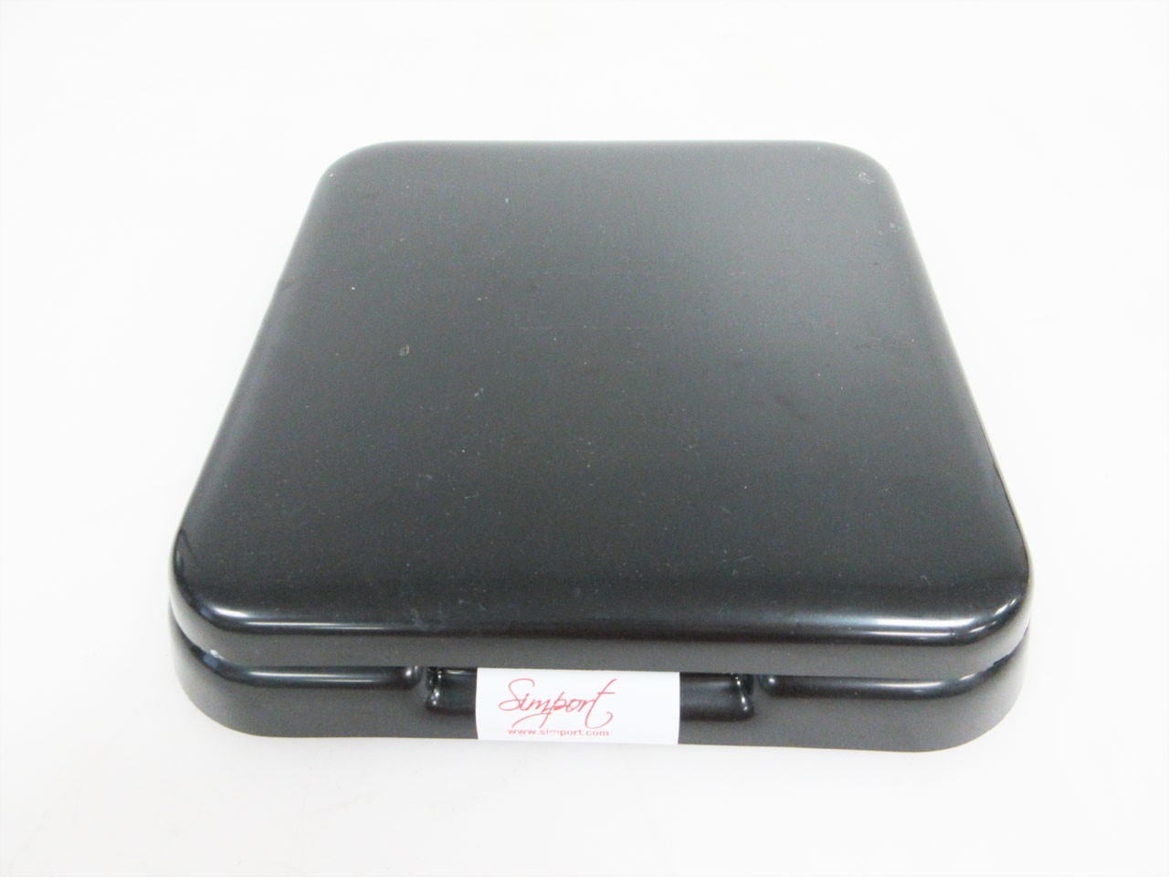 SIMPORT STAIN TRAY M918-2 ABS PLASTIC SLIDE STAINING SYSTEM & BLACK LID 10 SLIDE