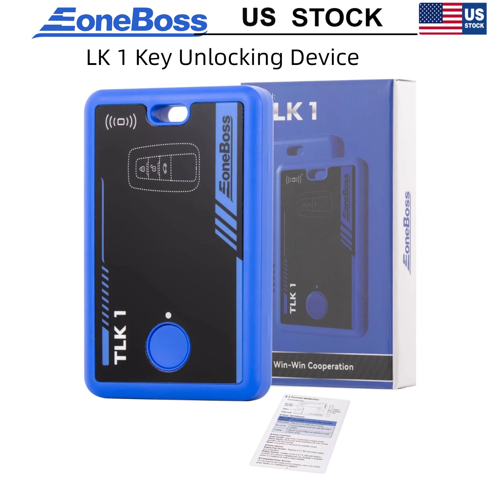 EONEBOSS TLK 1 Key Unlocking Device Fit for Toyota/Lexus 8A-AA BA B9 B8 Keys