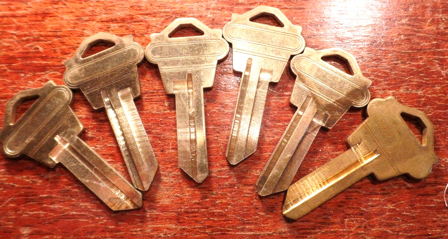 Keys Weslock Vintage Blank NOS 6pcs
