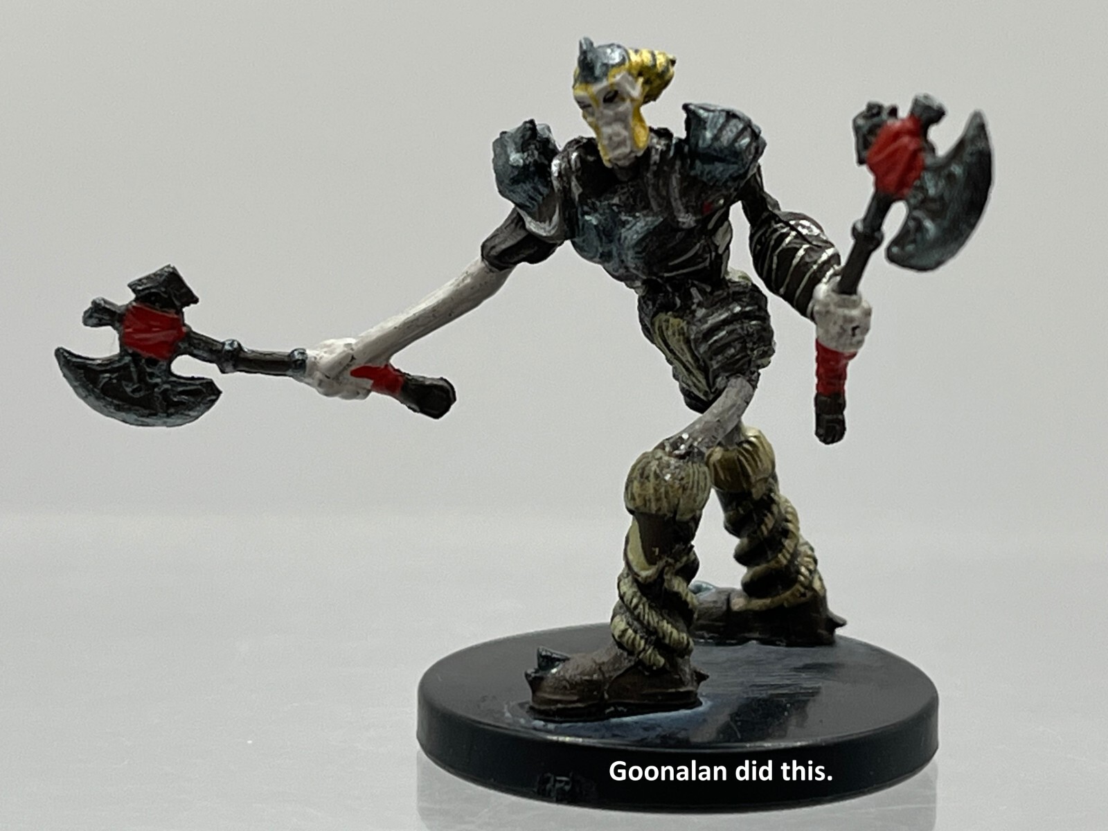 D&D Pathfinder Mini Eberron Last War 15 Karnathi Skeleton (Axes) UC