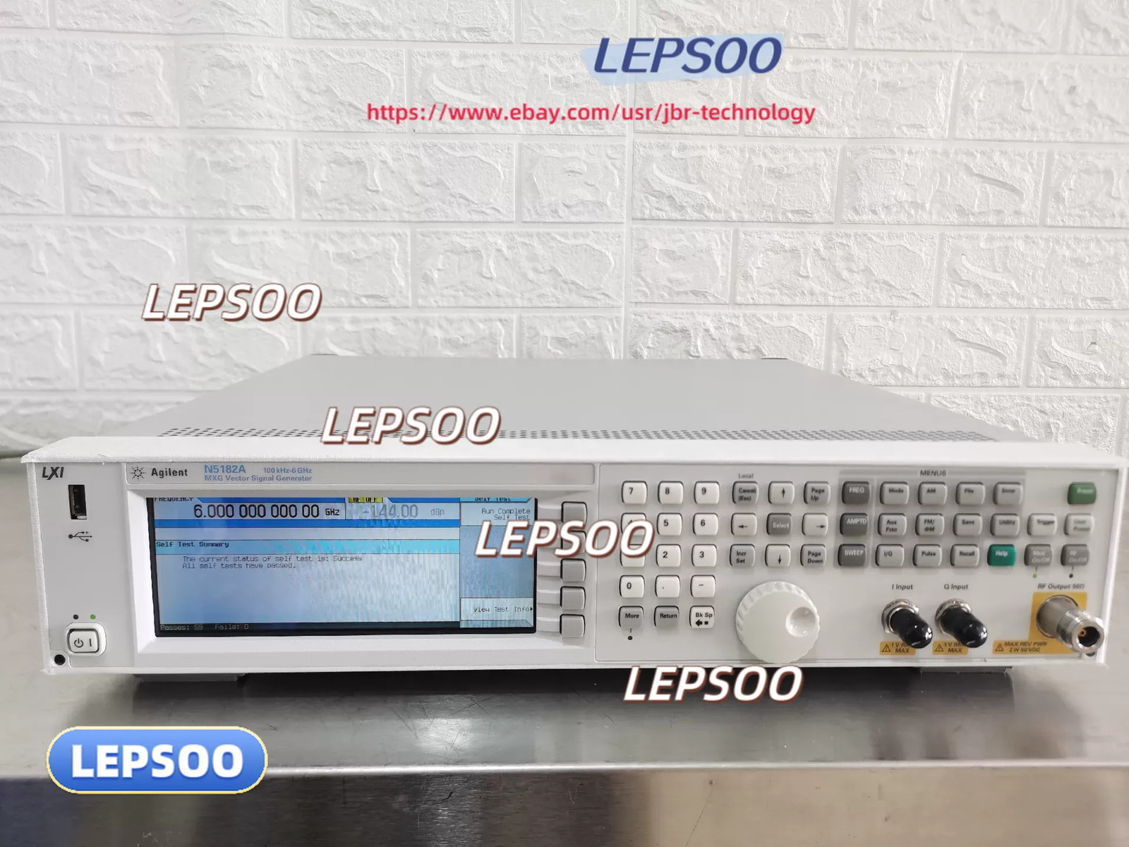keysight/HP/ AGILENT N5182A 100kHz-6GHz MXG RF VECTOR SIGNAL GENERATOR W/OPTS***