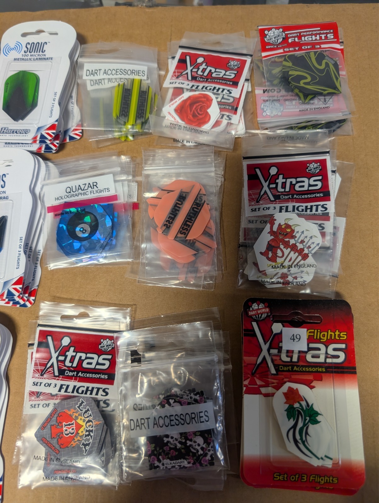 105 sets dart flights assorted style