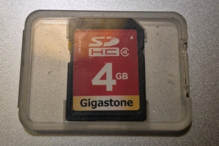 Gigastone SD  HC 4  Card (4 GB)