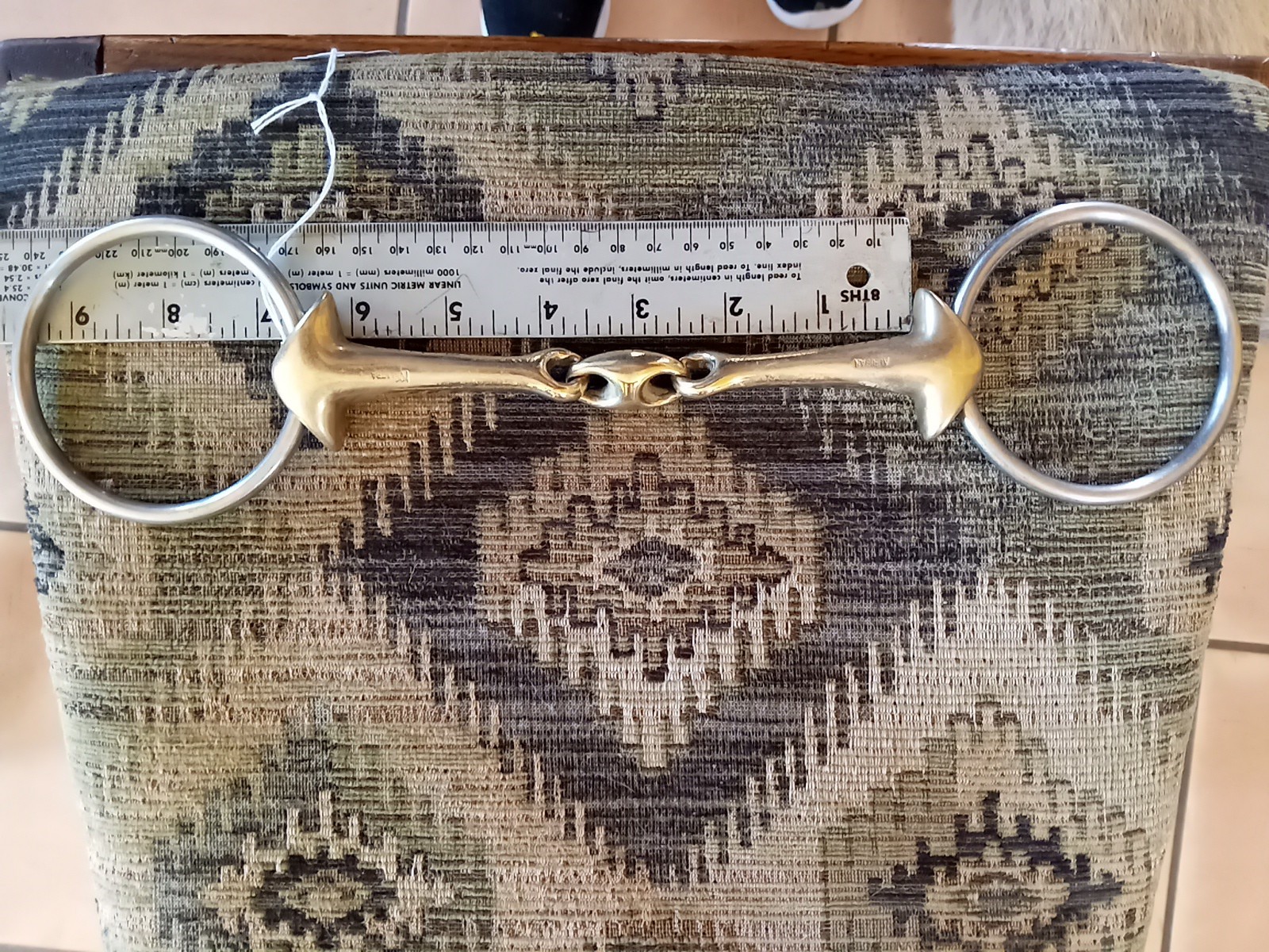 Herm Springer 2-type Turnado Snaffle 15-16 mm Aurgan KK Ultra