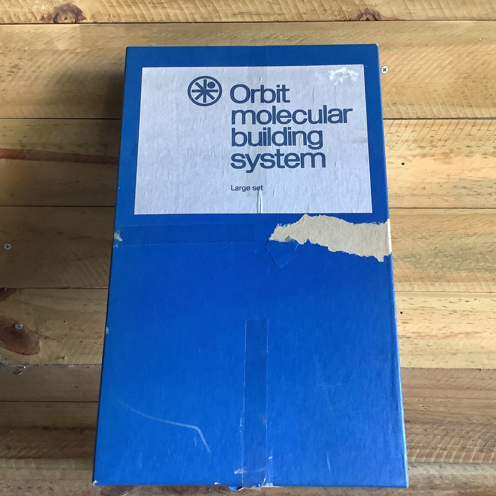 ORBIT MOLECULAR BUILDING SYSTEM KIT - VINTAGE KIT - LARGE KIT -with INSTRUCTIONS