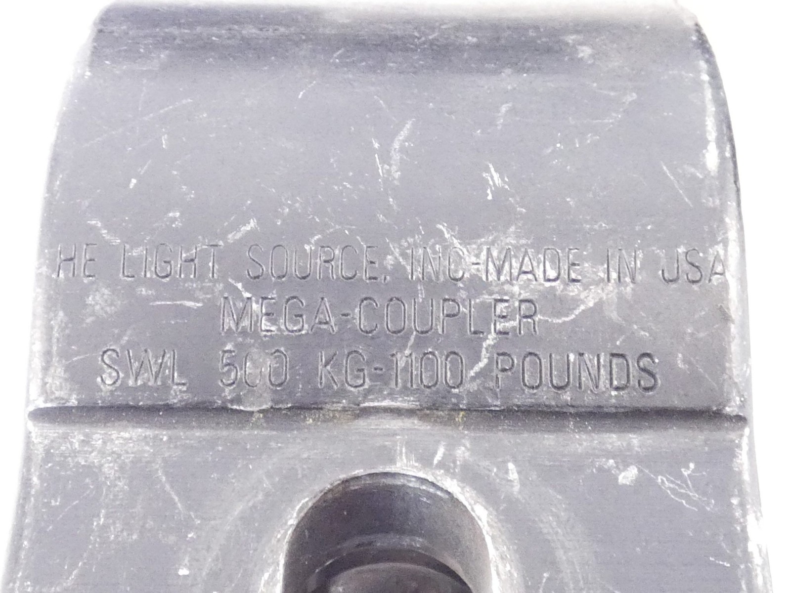 *Lot of 5* Light Source Black Half Mega-Coupler 1100LBS