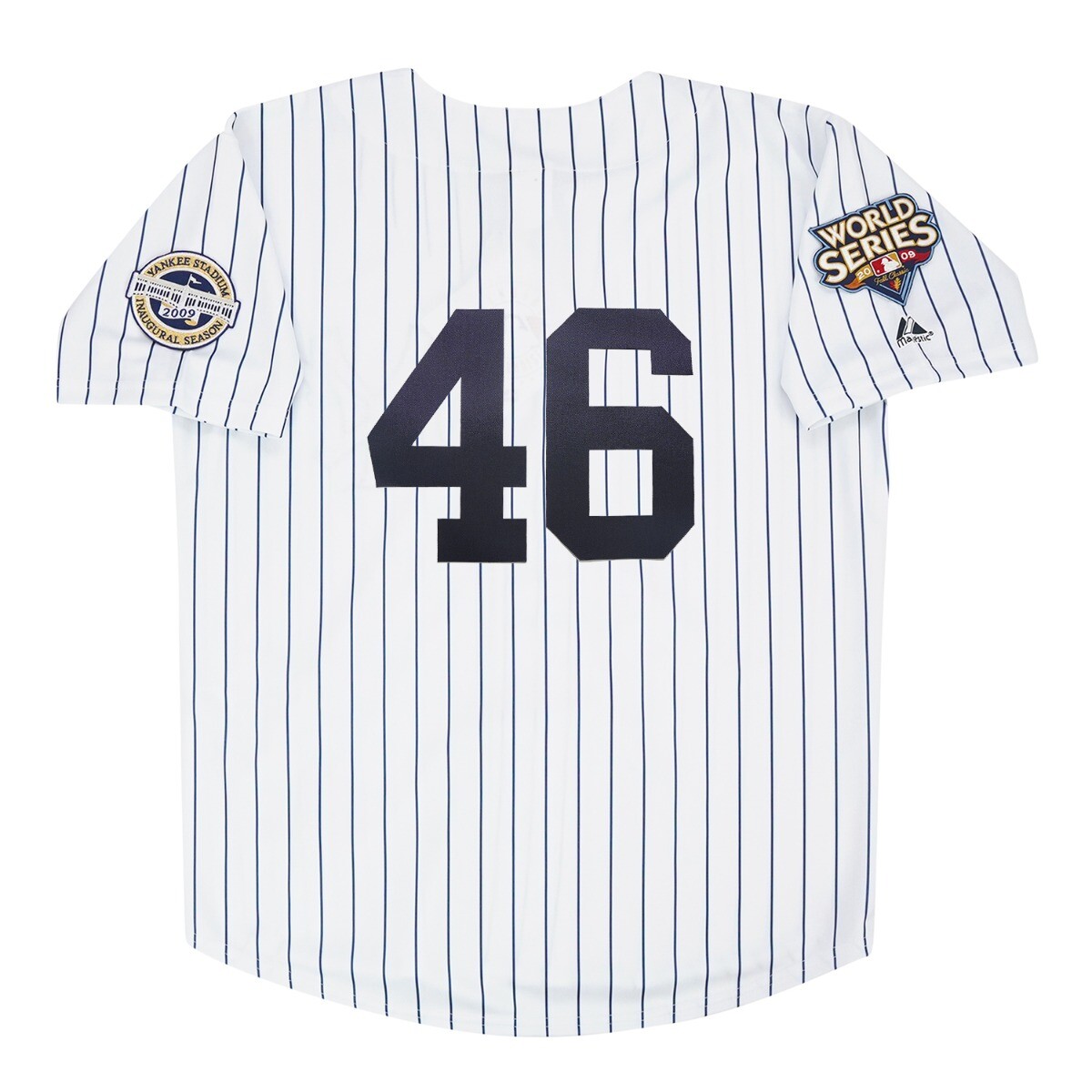 Andy Pettitte 2009 New York Yankees World Series White Home Men's Jersey (S-3XL)