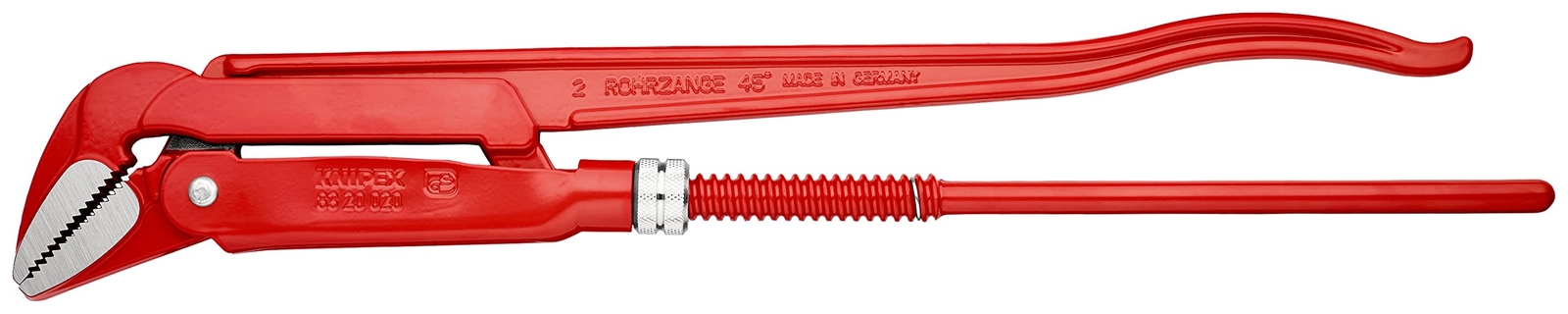 Knipex 83 20 020 45° 22 44" Pipe Wrench