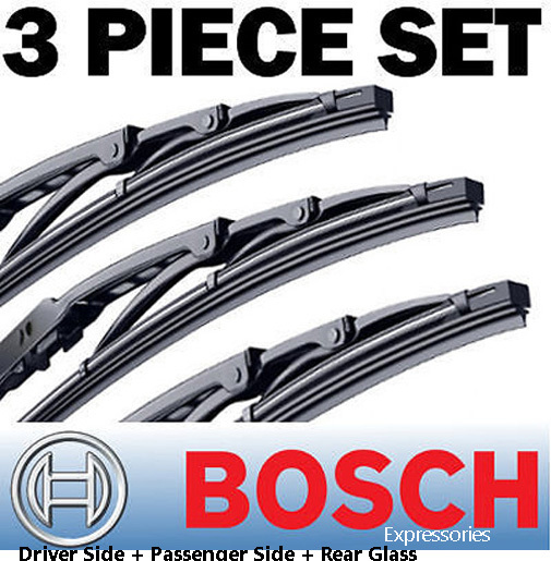 3pcs Bosch Direct Connect Wiper Blades Set 21" 20" 16" New for PT Cruiser & V40