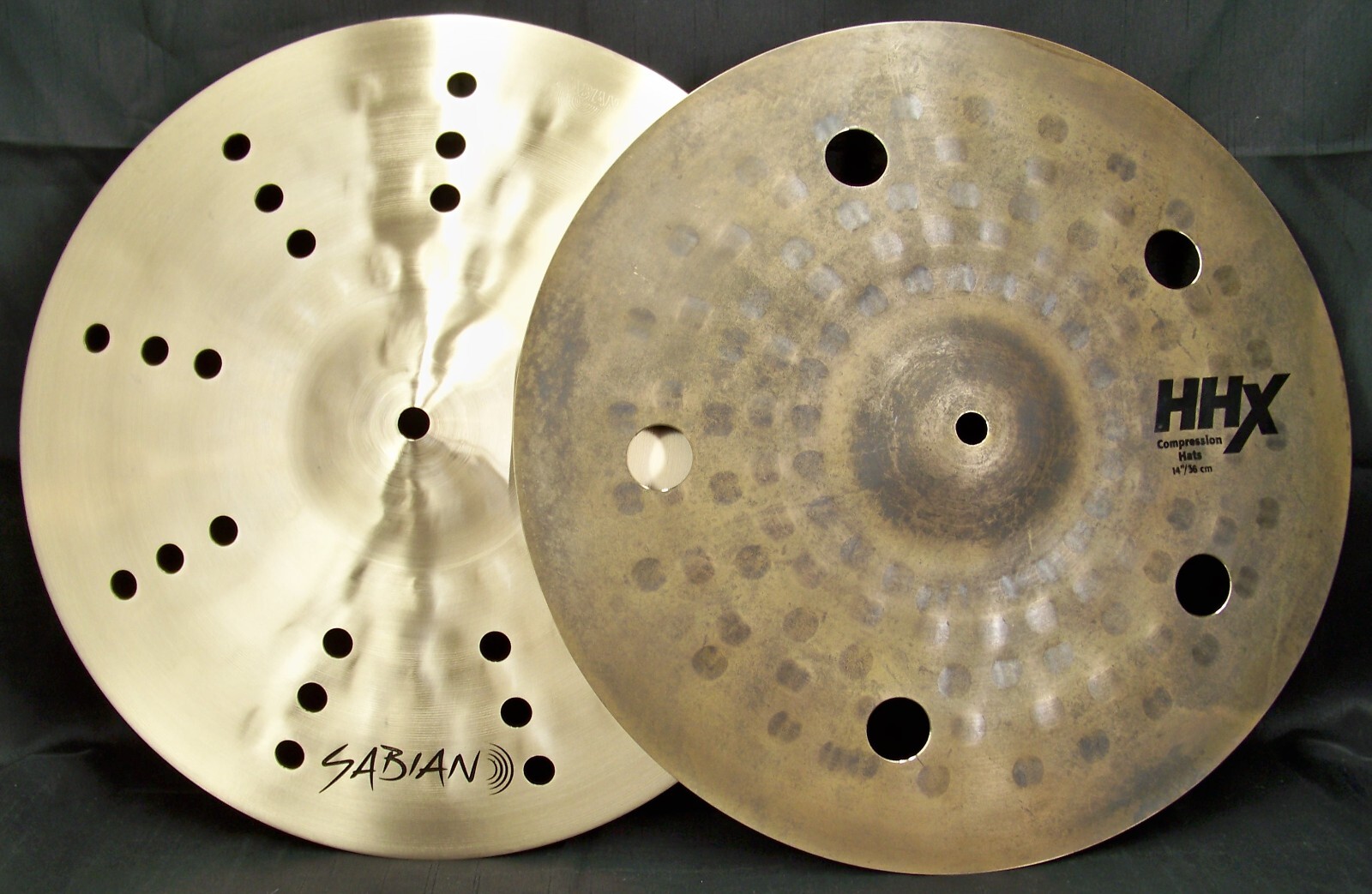 Sabian HHX 14" Compression Hi Hats/LTD Edition/New-Warranty/Model # 11402XNCH