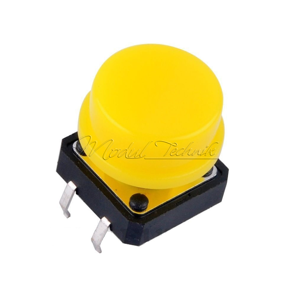 10PCS B3F-4055 Touch Switch W/ Keycap Tact Push Button Momentary 12x12x7.3mm-