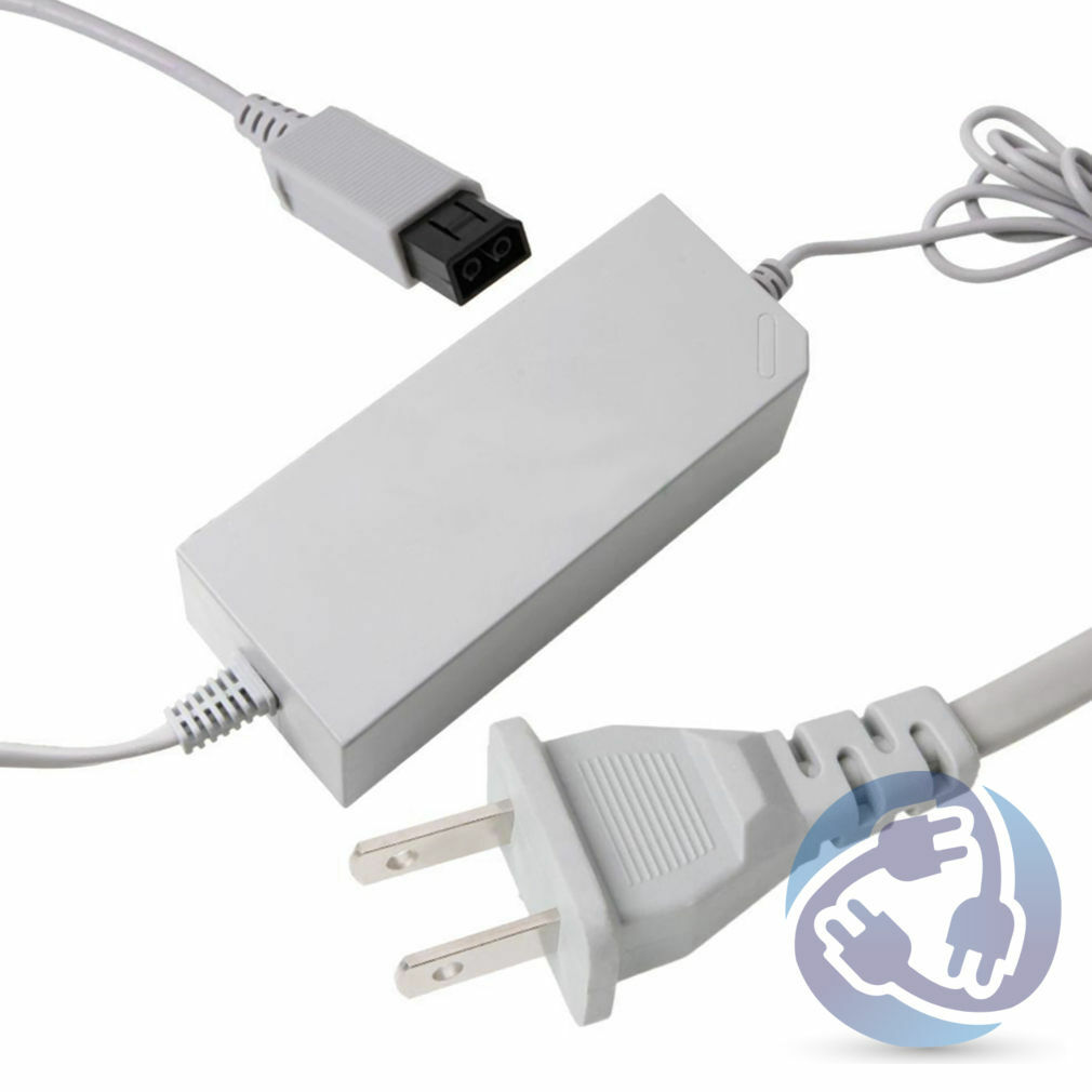 Nintendo Wii Complete Hookup Kit AV Cable Power Supply Sensor Bar Console Bundle