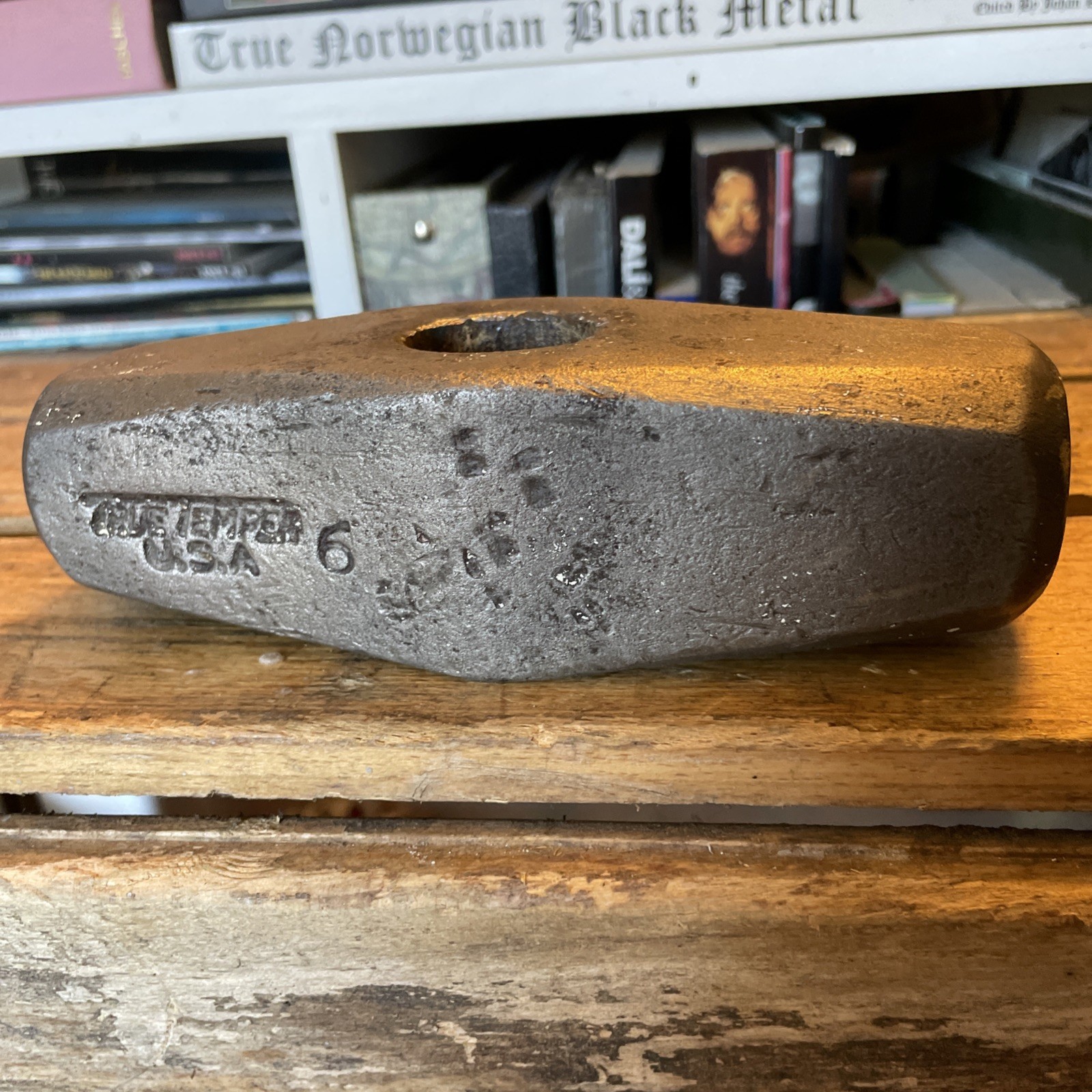 Vintage True Temper 6 lb Nevada Pattern Blacksmith Mini Sledge Hammer Head USA