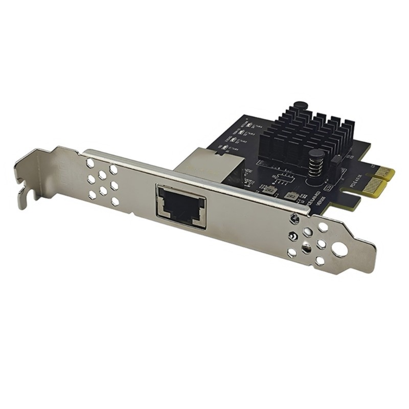 10Gbps PCIE4.0 1X to RJ45 Networking Adapter RTL8127AT Chip 10000Mbps Gigabit