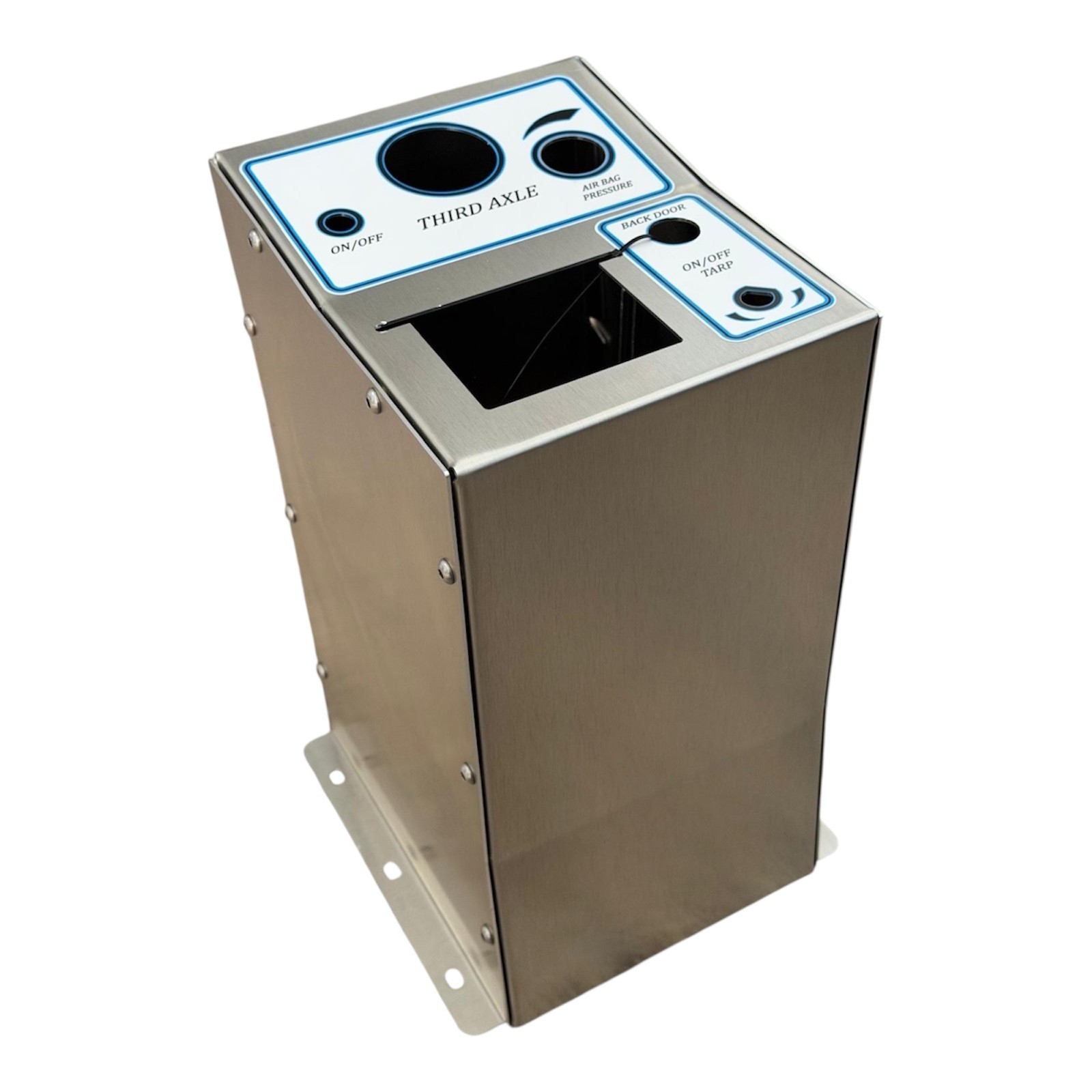Cosole Dump Truck Controls Tower, Air Dumping System.