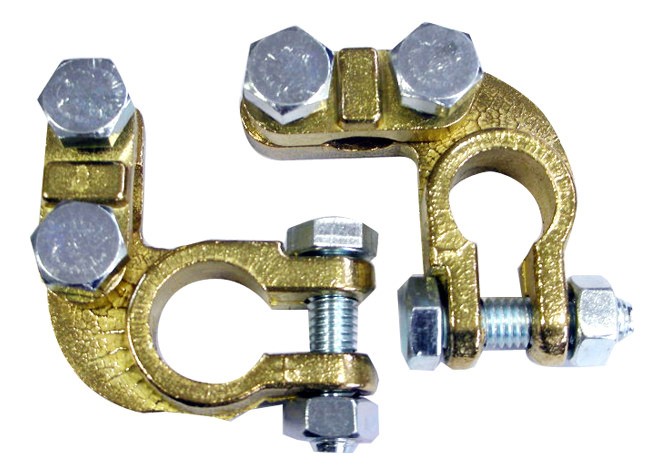 Pair Of Clamps For Universal Batteries For All CARS START