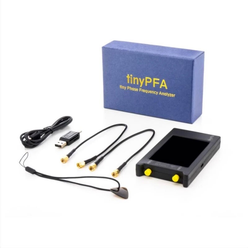 4" Touch Screen TinyPFA 1-300MHz Phase Frequency Analyzer F/ Phase Difference
