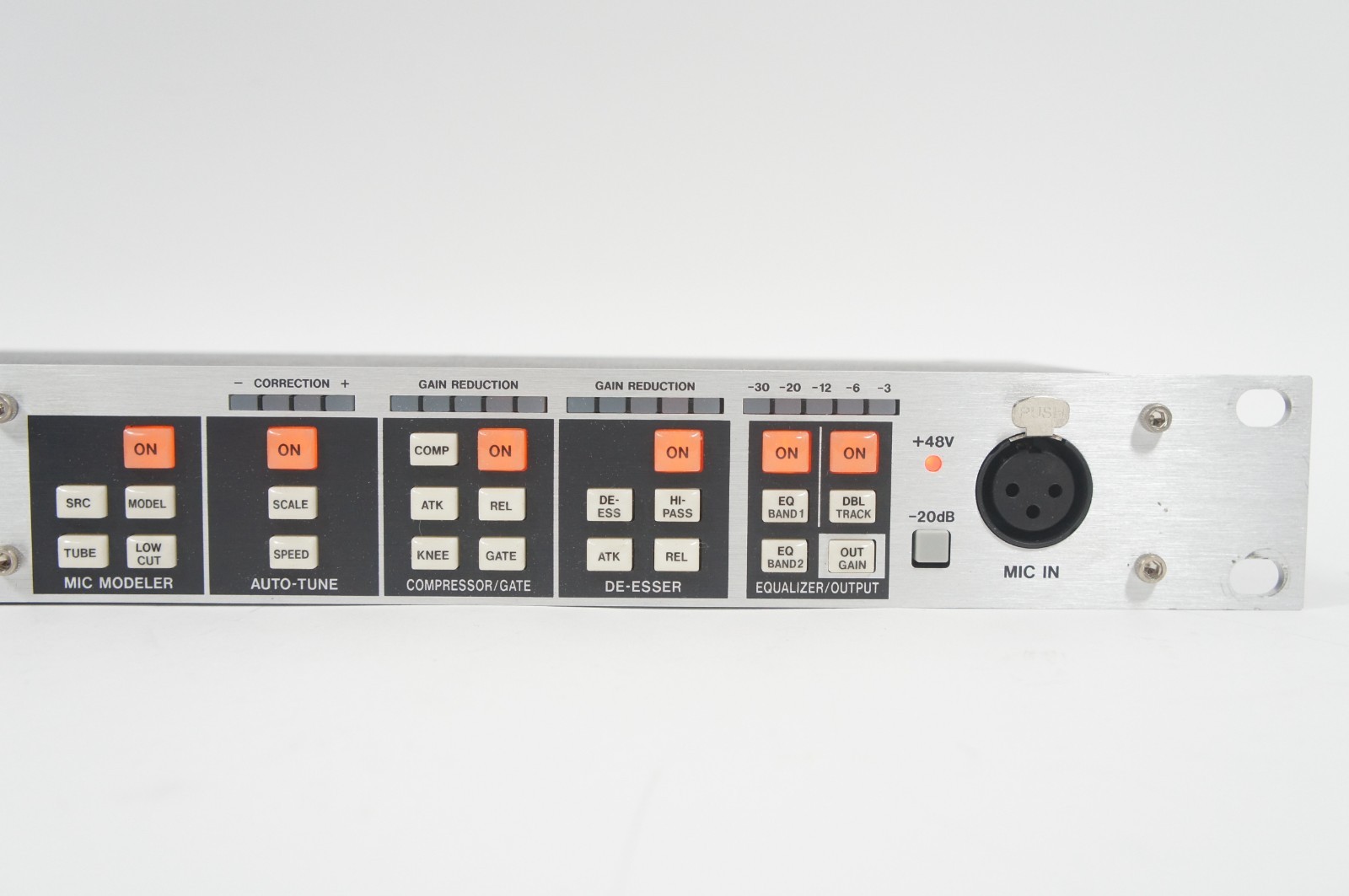 TASCAM TA-1VP antares Auto-Tune evo Real-Time Pitch Correcter w/ 100-240V PSU