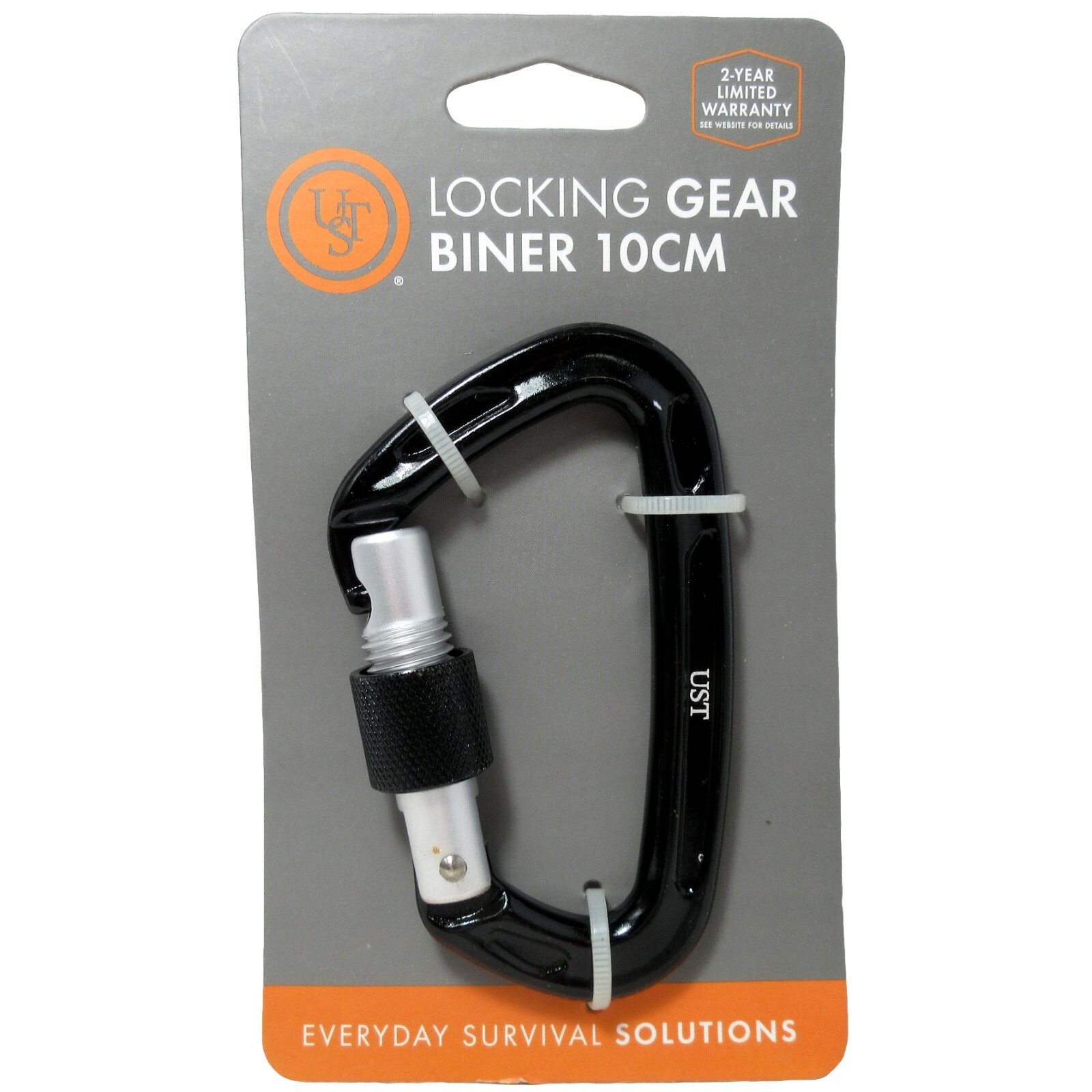 Locking Gear Biner Carabiner 10 cm SWL 200 lbs (91 kg)